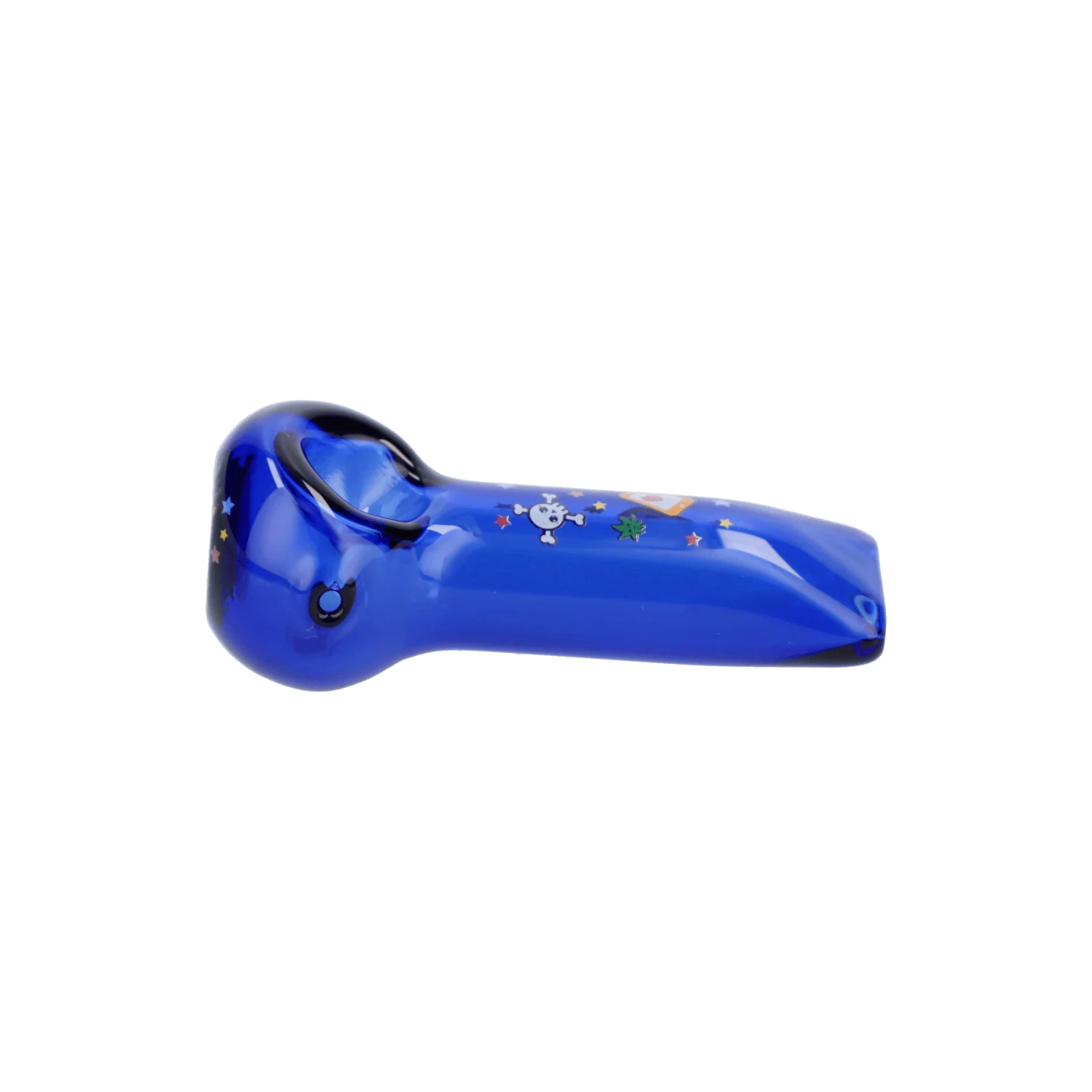 Wido Blue Dream Spoon Pipe - Transparent Blue - 4in. - Image 4