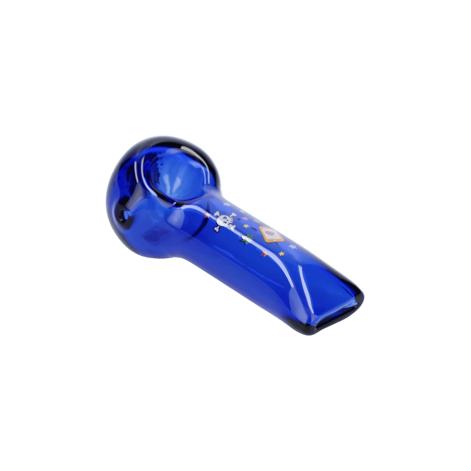 Wido Blue Dream Spoon Pipe - Transparent Blue - 4in. - Image 5