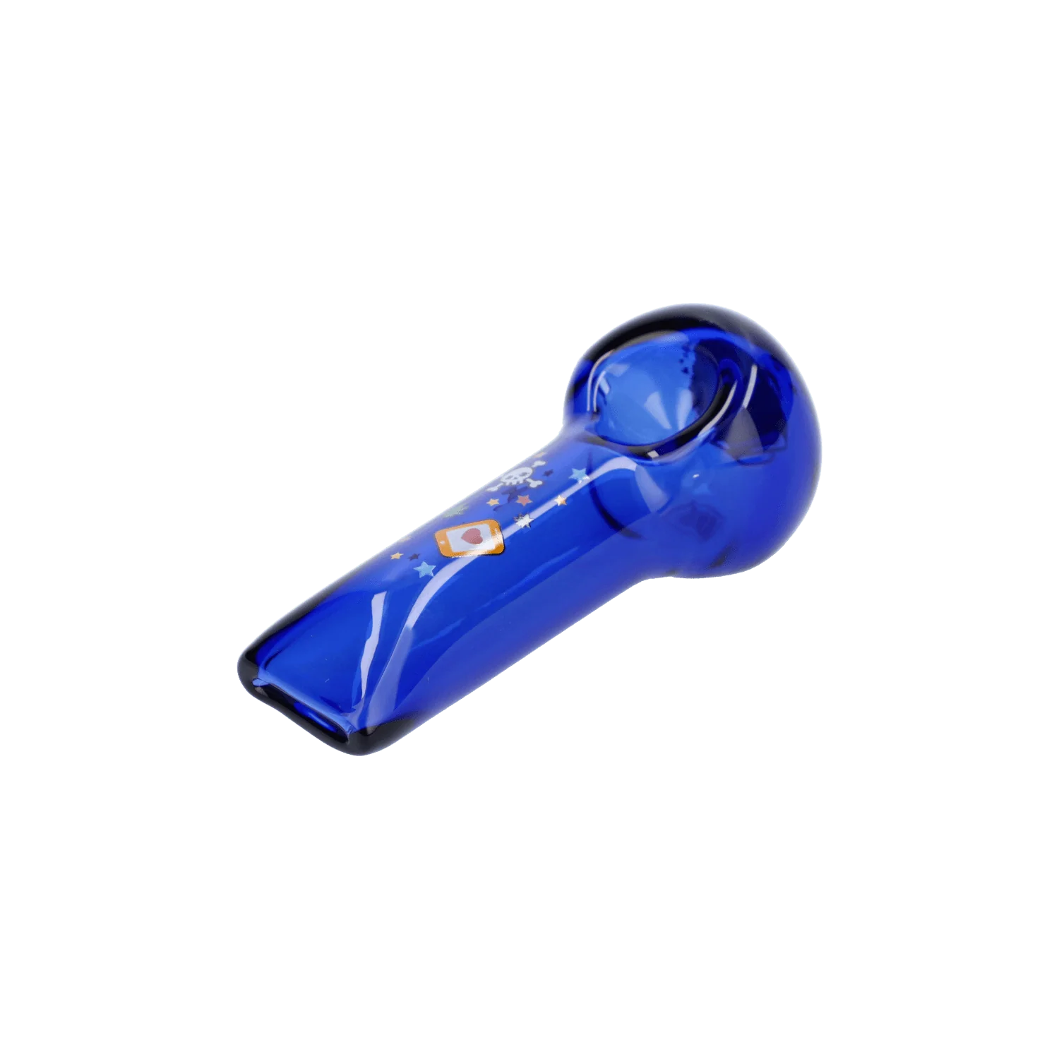 Wido Blue Dream Spoon Pipe - Transparent Blue - 4in. - Image 6