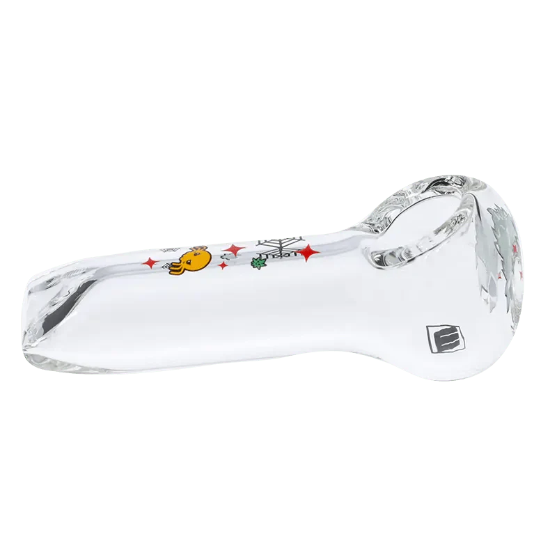 Wido White Wido Spoon Pipe - Clear - 4in. - Image 5