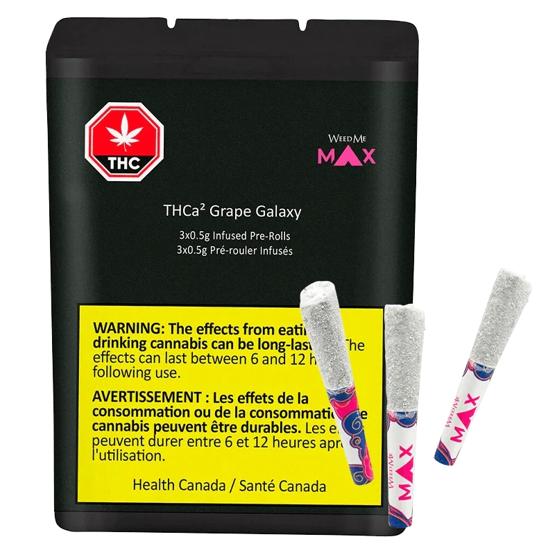 THCa Grape Galaxy Infused PR 3 x 0.5 g