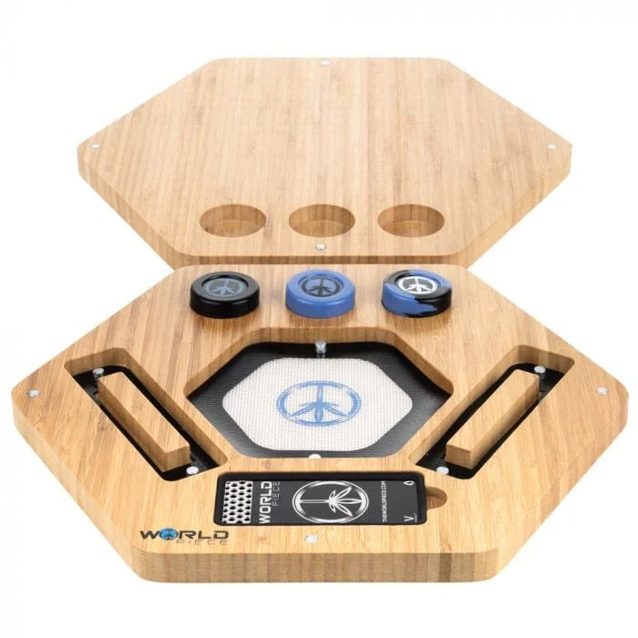 World Piece Oil Bamboo Tray - Medium