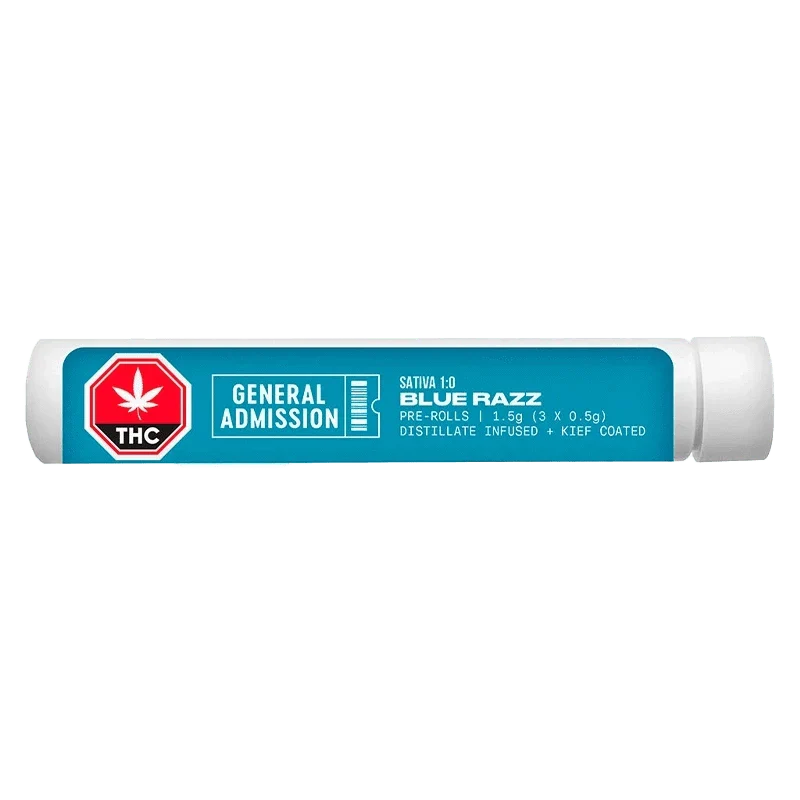 Blue Razz Distillate Infused PR 3 x 0.5 g - Image 3