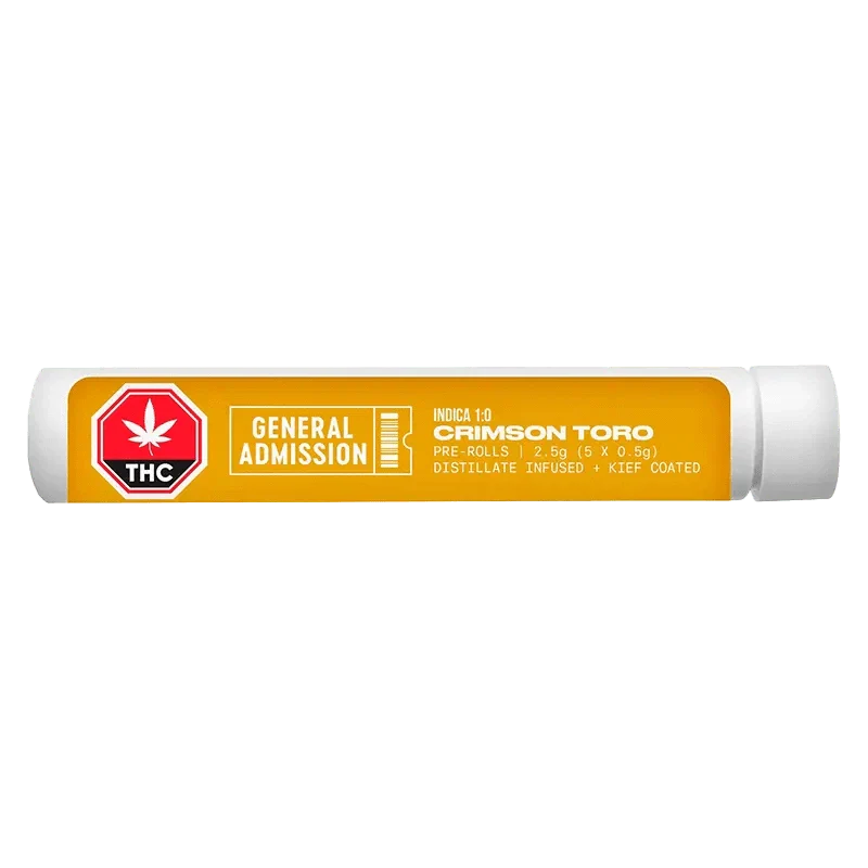 Crimson Toro Distillate Infused PR 5 x 0.5 g - Image 3