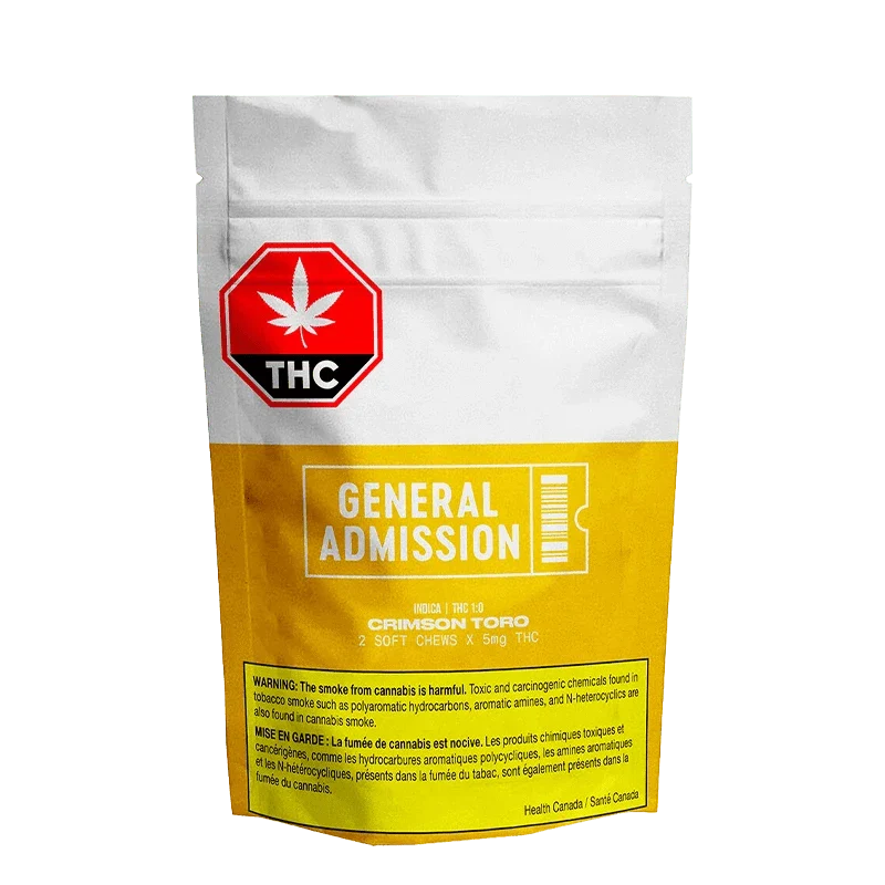 Crimson Toro THC (1:0) Gummies - Image 3