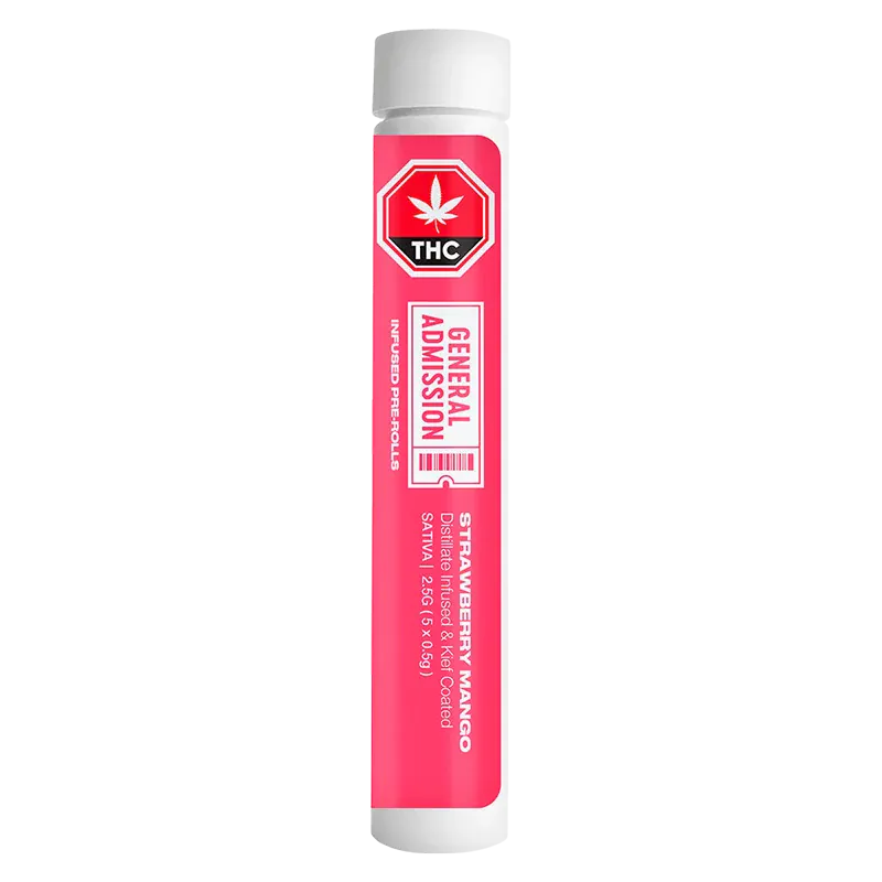 Strawberry Mango Distillate Infused PR 5 x 0.5 g - Image 3