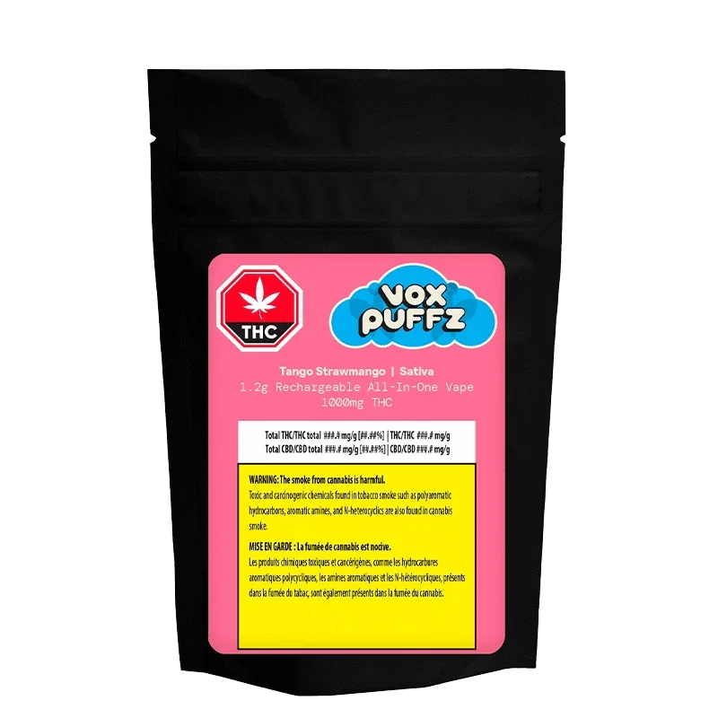 Tango Strawmango AIO 1000mg THC Disposable Vape - Image 3