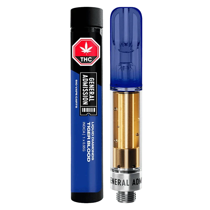 Tiger Blood Liquid Diamond Vape Cartridge