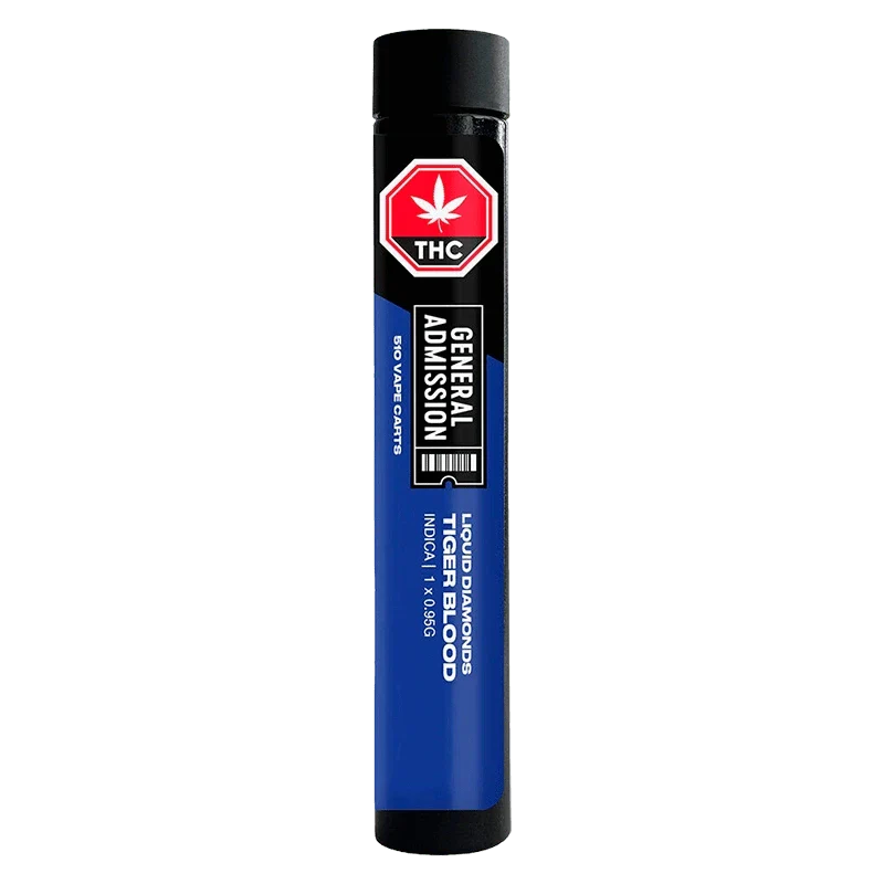 Tiger Blood Liquid Diamond Vape Cartridge - Image 3