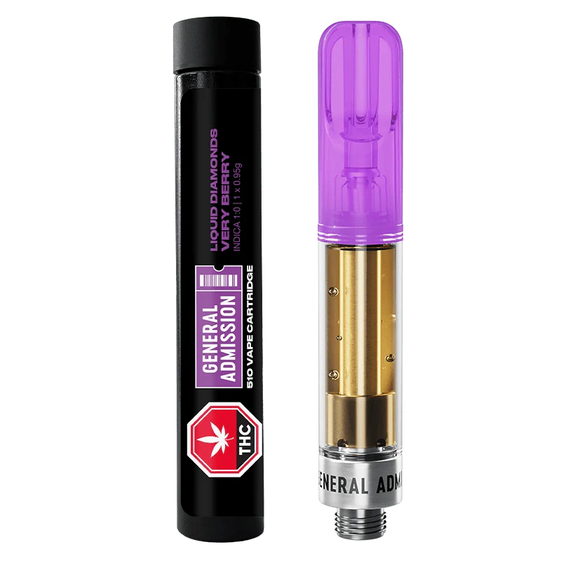 Very Berry Liquid Diamond Vape Cartridge