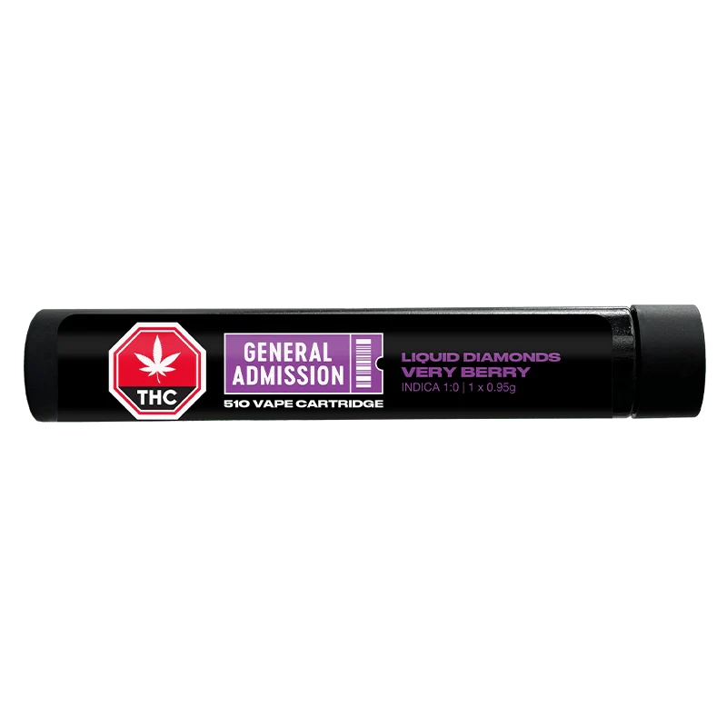 Very Berry Liquid Diamond Vape Cartridge - Image 3