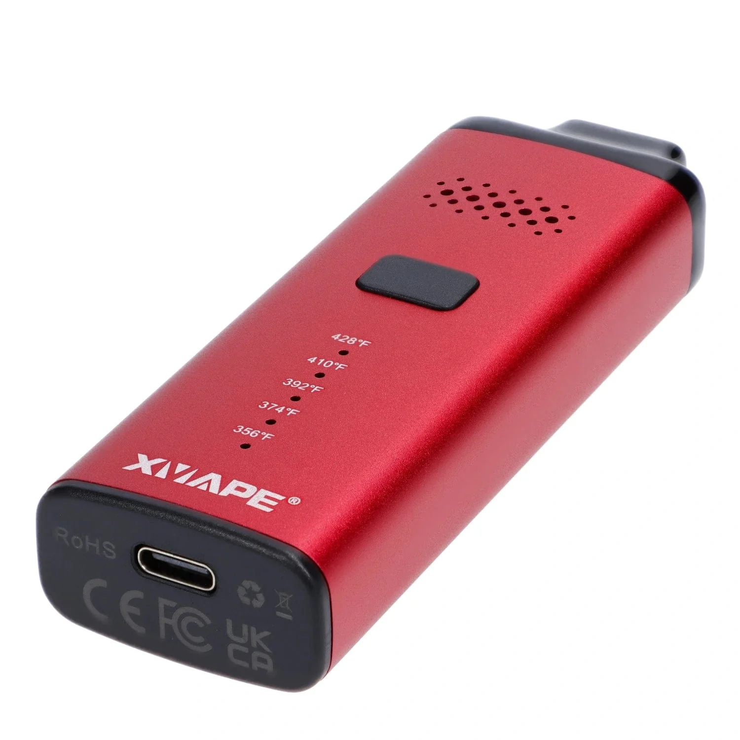 XVape Avant Dry Herb Vaporizer & Screen Set - Red - Image 7