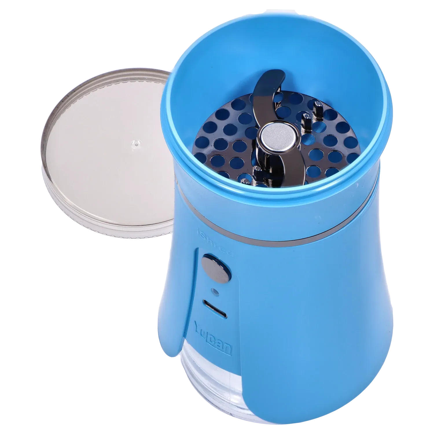 Yocan iShred Electronic Grinder – Blue - Image 2
