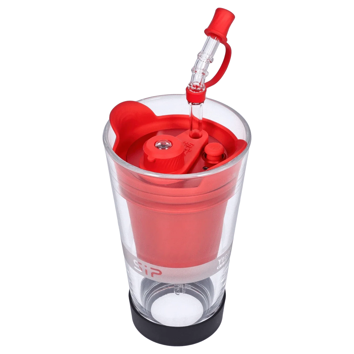 Yocan Black - Sip Smart Rig - Red - Image 3