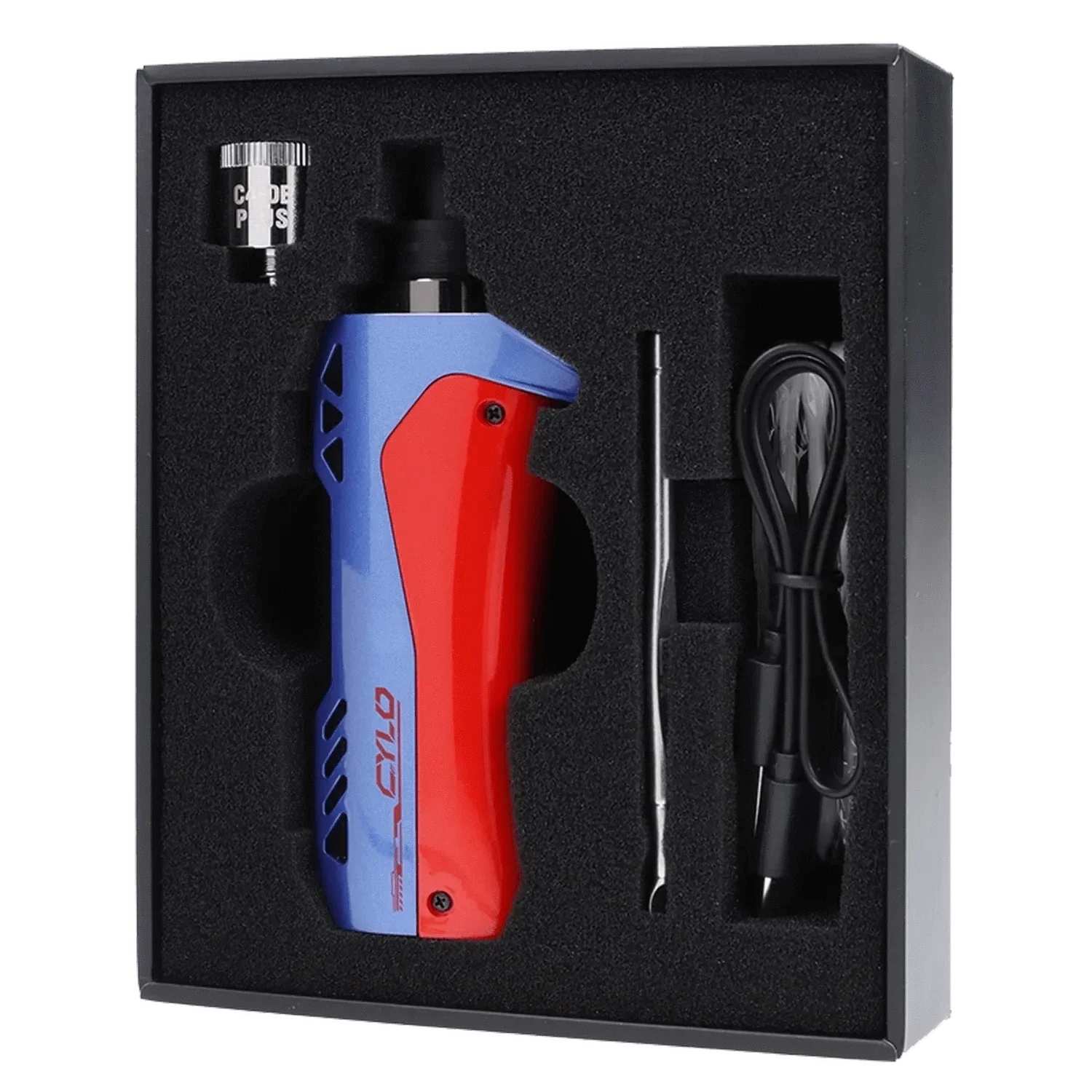 Yocan Cylo Portable Vaporizer Blue & Red - Image 7
