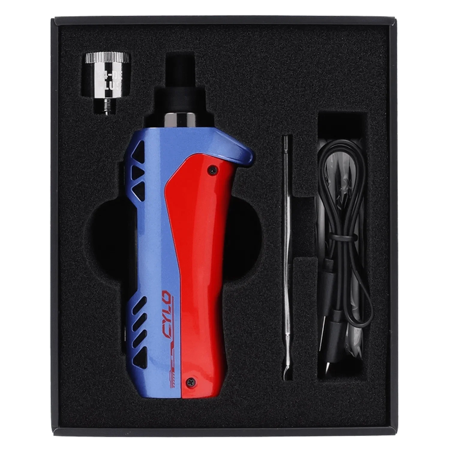 Yocan Cylo Portable Vaporizer Blue & Red - Image 8