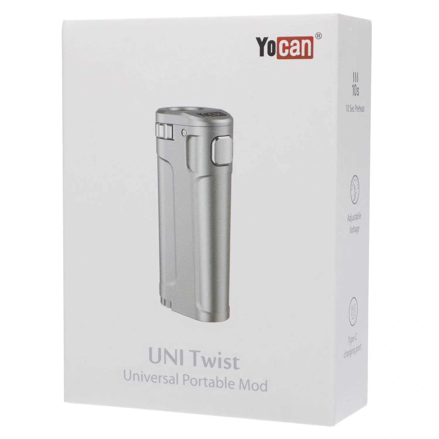 Yocan UNI Twist Battery - Silver - Image 9